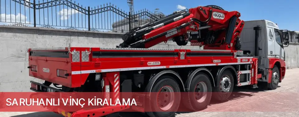 Saruhanlı İlçemi Vinç Kiralama